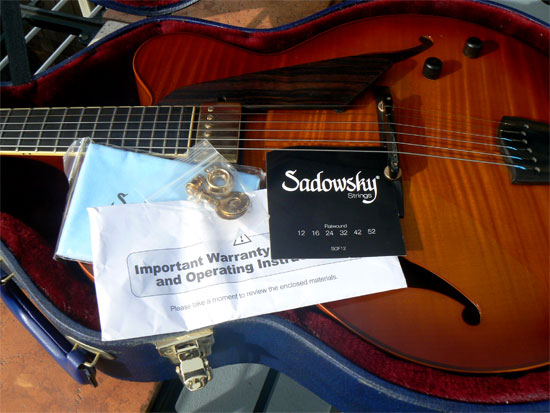 2005 Sadowsky Jim Hall Model